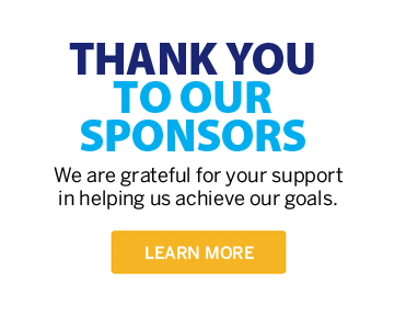 Thank you to our sponsors. We are greatful for your support in helping us achieve our goals. See More